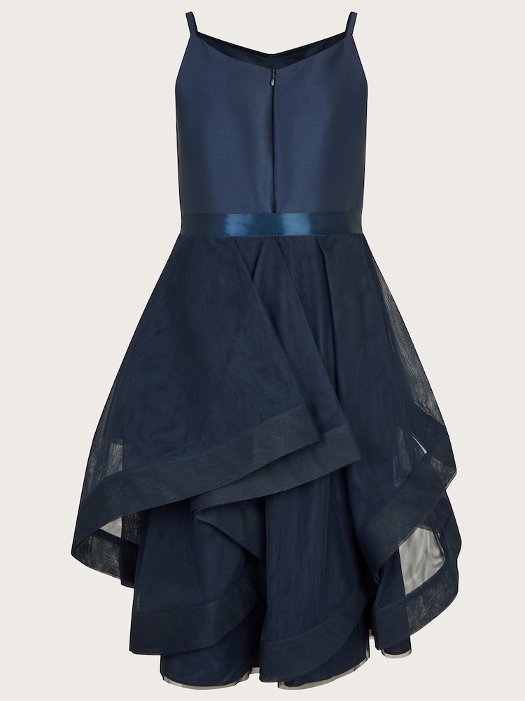 Monsoon Blue Sienna Ruffle Prom Dress - Image 2 of 3