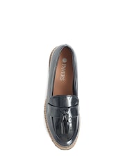 Pavers Blue Chunky Tassel Loafers - Image 4 of 5