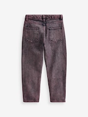 Pink Overdye Cotton Mom Jeans With Elasticated Waist (3-16yrs) - Image 6 of 6