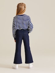 Denim-Tintenblau​​​​​​​ - Ausgestellte Jeans (3-16 J.) - Bild 3 von 6