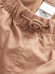 Rust Brown Jersey Lined Parachute Cargo Trousers (3-16yrs) - Image 7 of 7