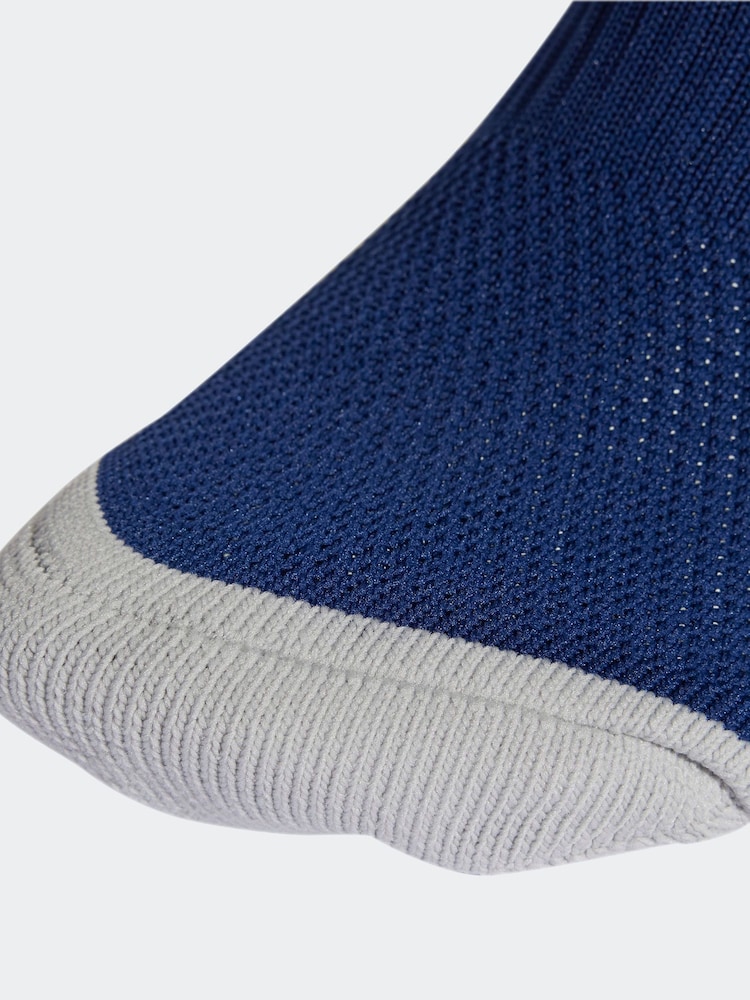 adidas Navy Blue Performance Milano 23 Socks - Image 2 of 3