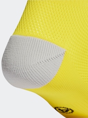 adidas Yellow Performance Milano 23 Socks - Image 3 of 3