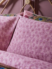 Matthew Williamson Set of 2 Pink Xanadu Cotton Oxford 100% Cotton Pillowcases - Image 2 of 3