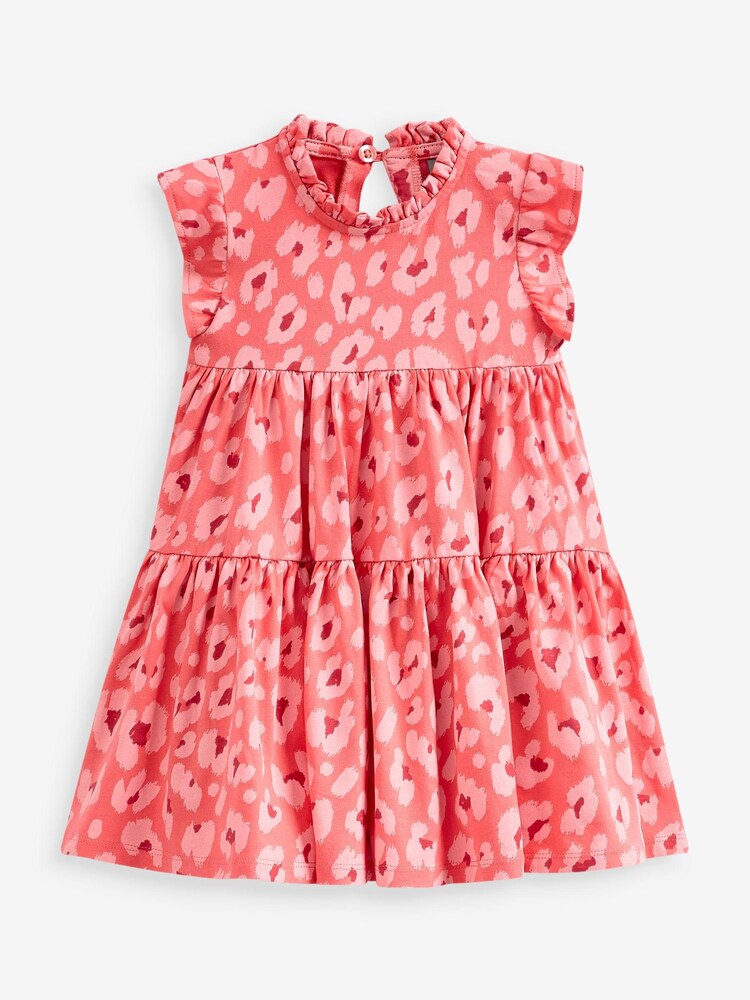 Short Sleeve Tiered Jersey Dress (3mths-7yrs) - Image 1 of 2