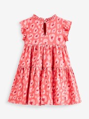 Short Sleeve Tiered Jersey Dress (3mths-7yrs) - Image 2 of 2
