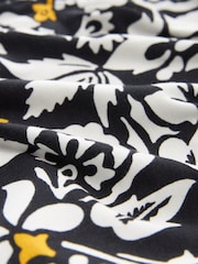 Black and White Floral Jersey Joggers - Image 7 of 7