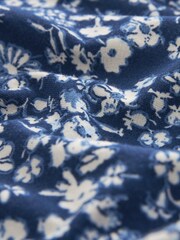 Blue Floral Jersey Joggers - Image 6 of 6