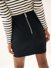 Black Ponte Jersey Mini Skirt - Image 4 of 7
