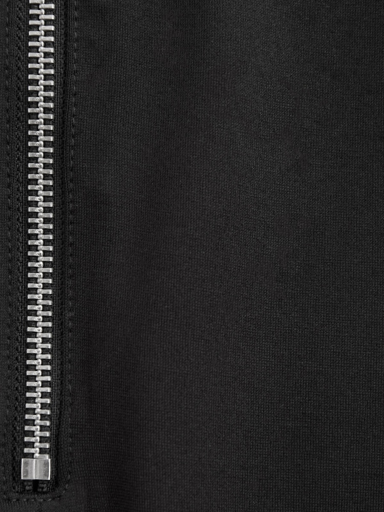Black Ponte Jersey Mini Skirt - Image 7 of 7
