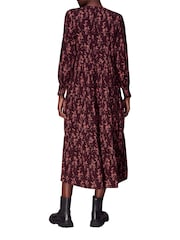 Whistles Pink Wisteria Dot Trapeze Dress - Image 2 of 4