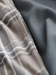 Slate Grey Check Motionflex Cosy Pyjamas Set - Image 7 of 7