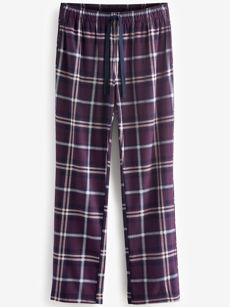Gris/violet prune - Pyjama confortable Motionflex - Image 7 of 8