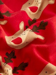 Red Reindeer Matching Family Mens Cosy Pyjamas - Image 9 of 9