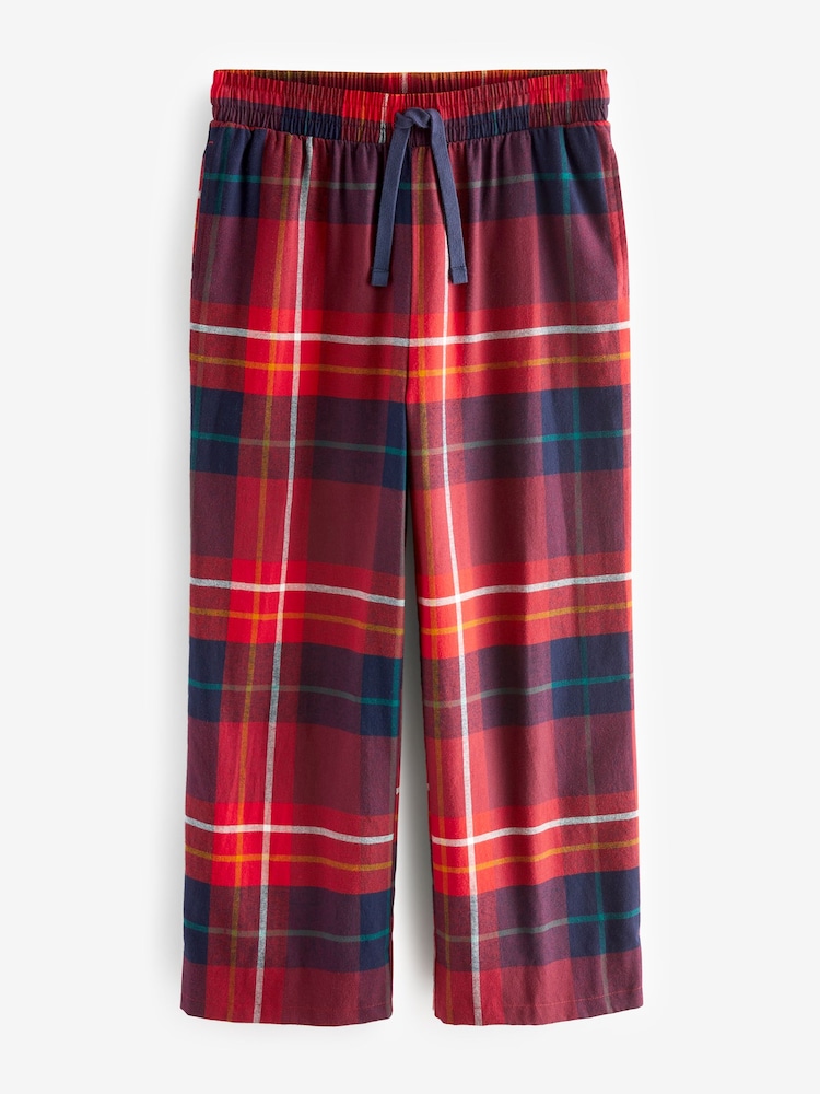 Red Check Matching Family Mens Christmas Pyjamas - Image 8 of 9