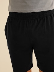 Grey/Navy Jersey Pyjamas Shorts Set - Image 8 of 13
