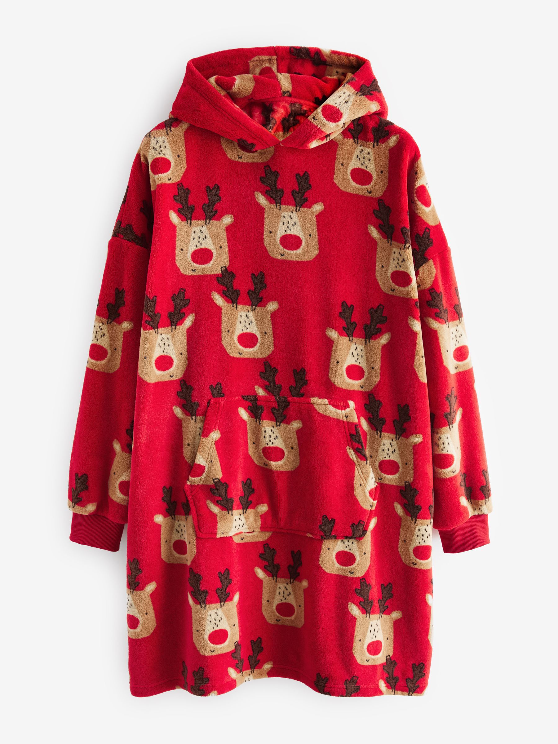 Reindeer hoodie sales
