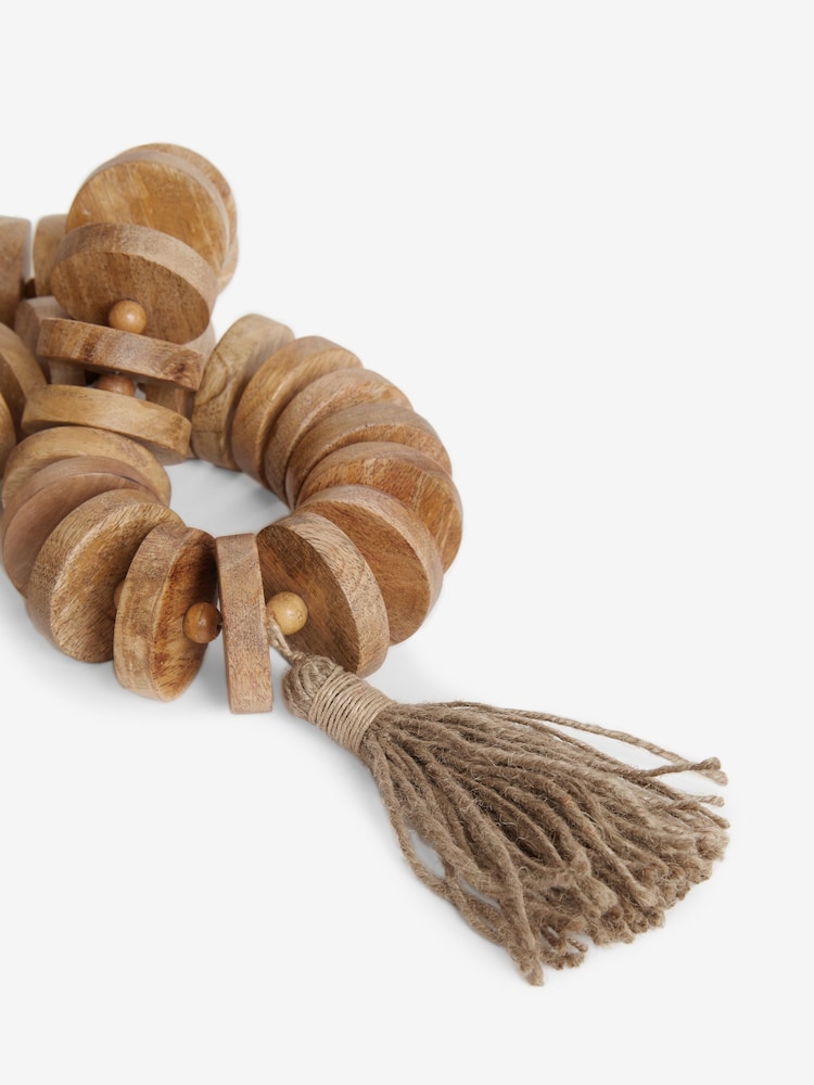Brown Mango Wood Decorative Chain - Image 3 of 3