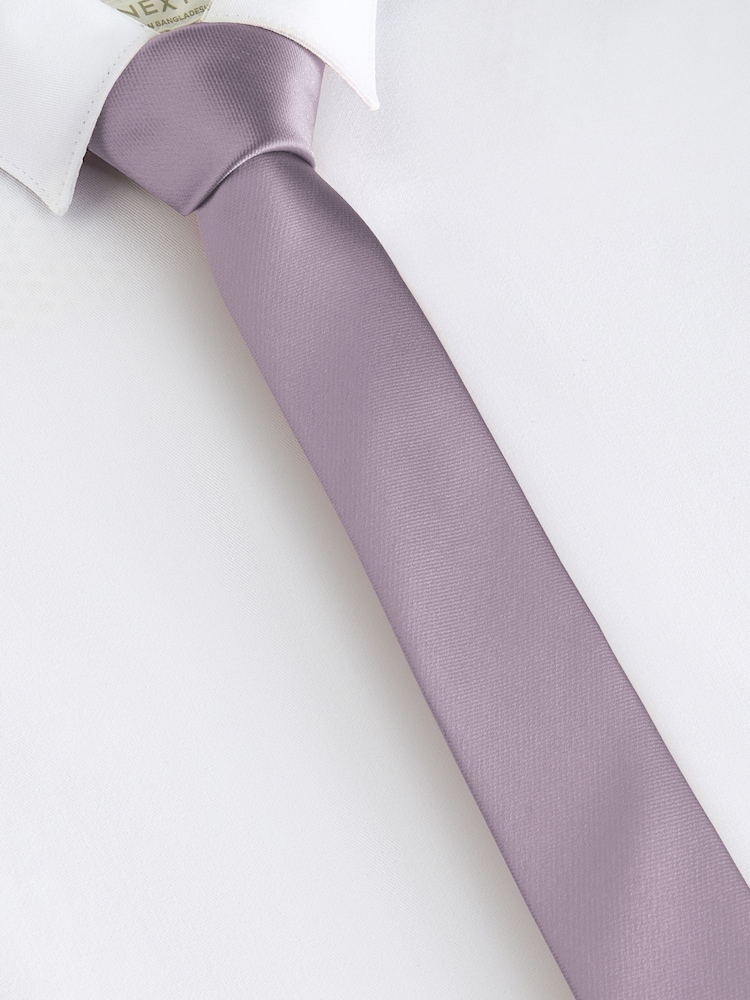 Lilac Purple Tie (1-16yrs) - Image 1 of 4