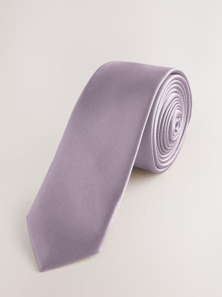 Lilac Purple Tie (1-16yrs) - Image 2 of 4