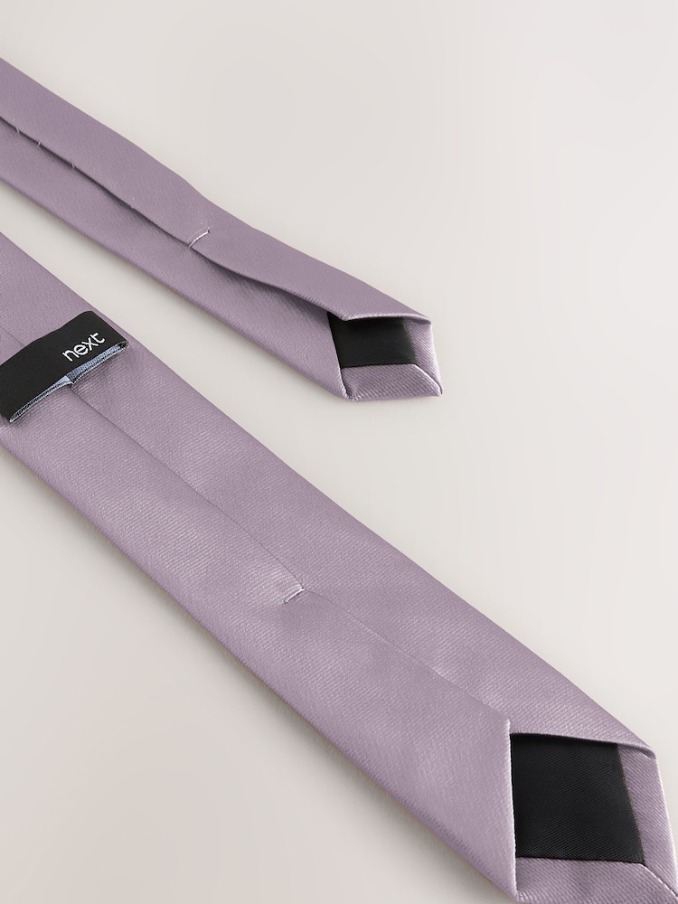 Lilac Purple Tie (1-16yrs) - Image 4 of 4