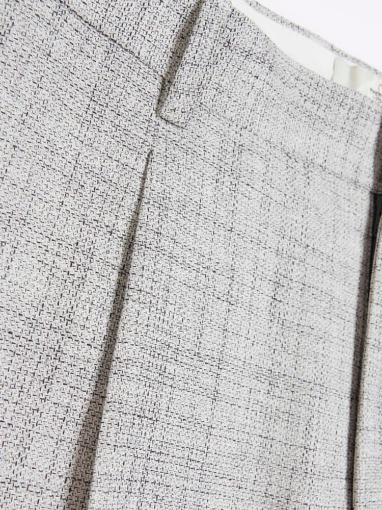 River Island Grey Texture Suit: Trousers - Image 6 of 6 River Island Grey Texture Suit: Trousers - Image 6 of 6