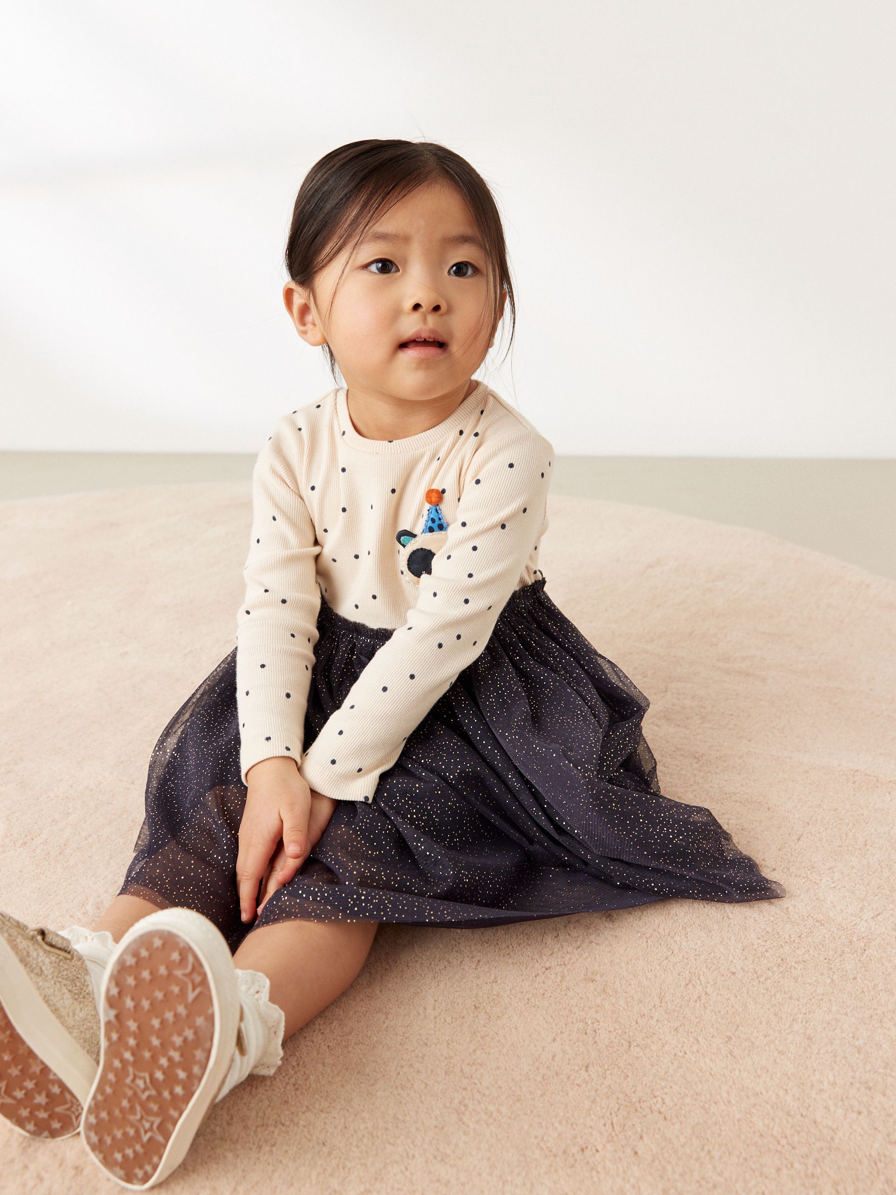 Panda tutu dress top