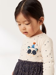 Monochrome Panda Character Tutu Dress (3mths-7yrs) - Image 4 of 6