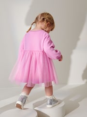 Pink Sweat Party Dress (3mths-7yrs) - Image 3 of 7