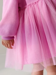 Pink Sweat Party Dress (3mths-7yrs) - Image 4 of 7