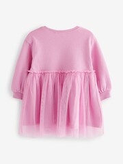 Pink Sweat Party Dress (3mths-7yrs) - Image 6 of 7