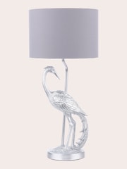 Laura Ashley Silver Tregaron Stalk Table Lamp - Image 4 of 5