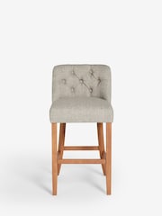 Chunky Weave Mid Natural Wolton Bar Stool - Image 2 of 7