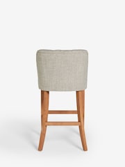 Chunky Weave Mid Natural Wolton Bar Stool - Image 5 of 7