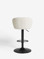 Casual Bouclé Oyster Otis Bar Stool - Image 6 of 8