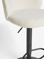 Casual Bouclé Oyster Otis Bar Stool - Image 7 of 8