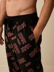 ACDC Black License Motionflex Cosy Pyjamas Bottoms - Image 4 of 8