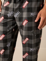Marvel Grey License Motionflex Cosy Pyjamas Bottoms - Image 5 of 8