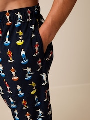 Subbuteo Navy Blue License Motionflex Cosy Pyjama Bottoms - Image 6 of 8