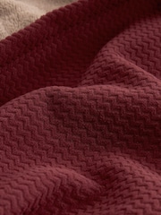 Red Borg Lined Hooded Dressing Gown - Image 6 of 7