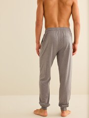 Negru/Gri - Strâmt - Pantaloni de pijama cu conținut bogat de bumbac 2 Pachet Lasting Fresh - Imaginea 6 din 14