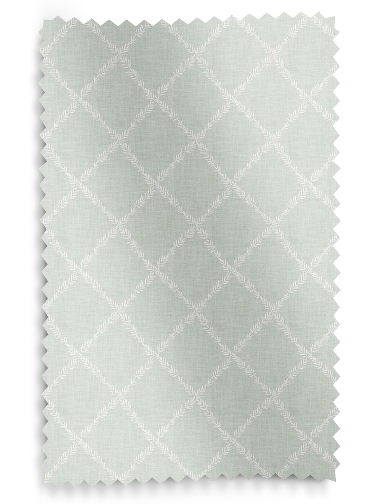 Laura Ashley Blue Pennorth Made to Measure Roman Blinds - Image 6 of 6