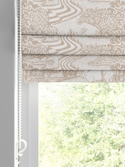 Laura Ashley Natural Trecastle Made to Measure Roman Blinds - Image 2 of 6