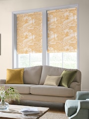 Laura Ashley Yellow Trecastle Made to Measure Roman Blinds - Image 5 of 6