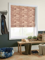 Laura Ashley Orange Trecastle Made to Measure Roman Blinds - Image 5 of 6