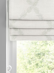 Laura Ashley Green Pennorth Made to Measure Roman Blinds - Image 2 of 6