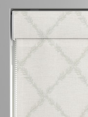Laura Ashley Green Pennorth Made to Measure Roman Blinds - Image 3 of 6