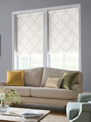 Laura Ashley Green Pennorth Made to Measure Roman Blinds - Image 5 of 6