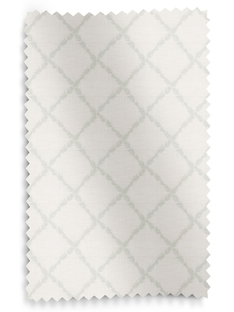 Laura Ashley Green Pennorth Made to Measure Roman Blinds - Image 6 of 6