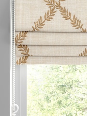 Laura Ashley Natural Pennorth Made to Measure Roman Blinds - Image 2 of 6